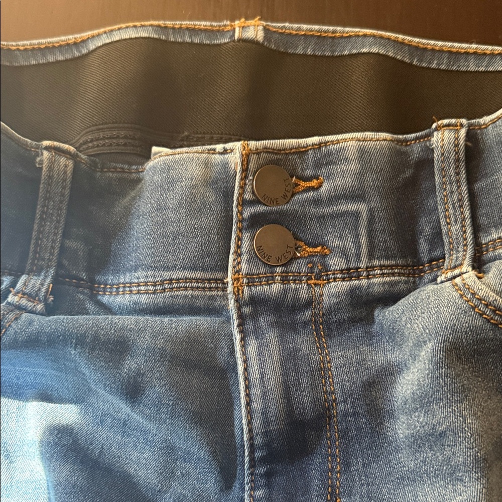 Nine West Women's Blue Skinny Jeans Size 8 - Picture 6 of 6